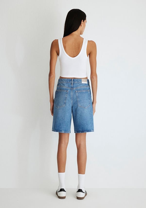 Mavi MELINDA Mid Blue Denim Denim Kadın Şort