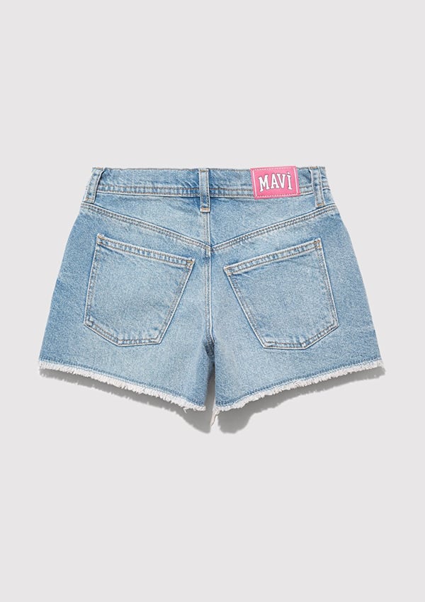 Mavi MELORA Lt Brushed Denim Denim Kız Çocuk Şort