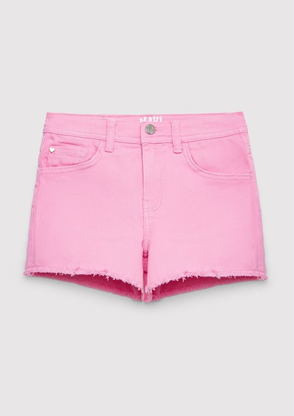 Mavi MELORA Pink Denim Pembe Kız Çocuk Şort
