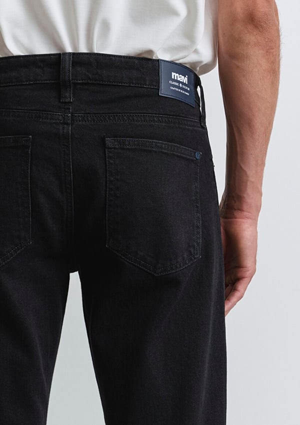 Mavi MILAN Classic Denim Yıkamalı Siyah Siyah Erkek Kot Pantolon