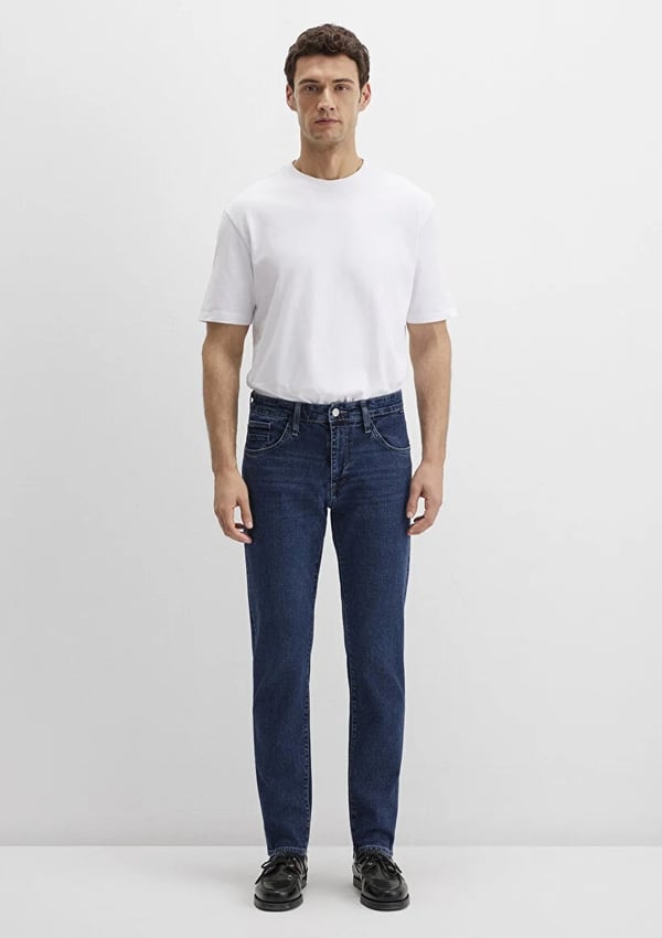 Mavi MiLAN Dark 90's Street Denim Denim Erkek Kot Pantolon