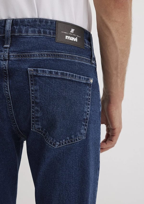 Mavi MiLAN Dark 90's Street Denim Denim Erkek Kot Pantolon
