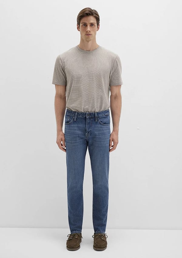 Mavi MiLAN Dark Used Street Denim Erkek Kot Pantolon