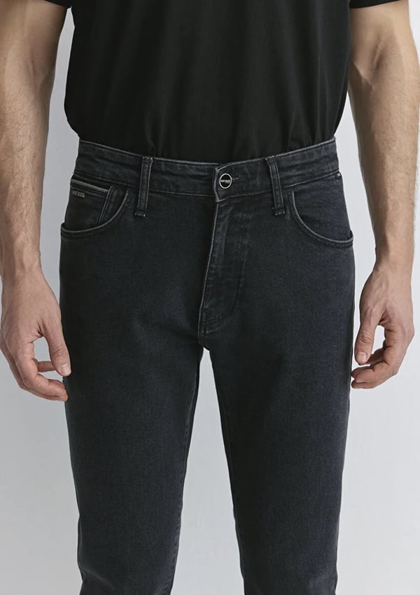 Mavi MiLAN iron Grey Mavi Black Denim Erkek Kot Pantolon