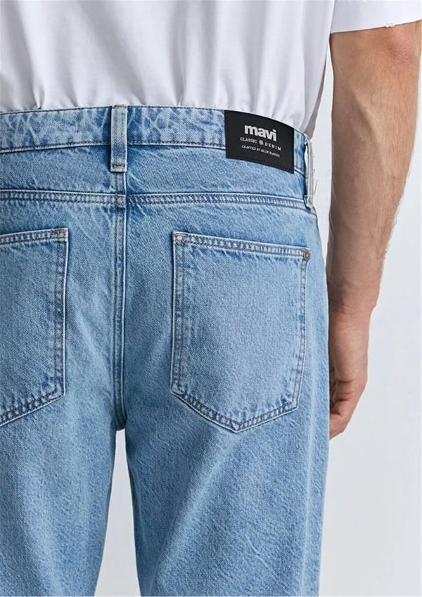 Mavi MILAN Mid Brushed Classic Denim Denim Erkek Kot Pantolon