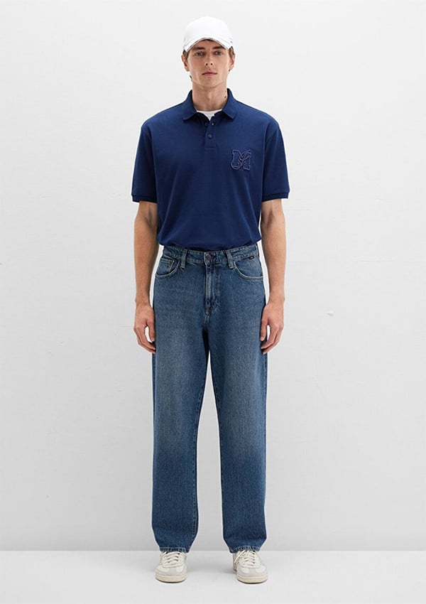 Mavi MITTE Street Puslu Indigo Mavisi Denim Erkek Kot Pantolon