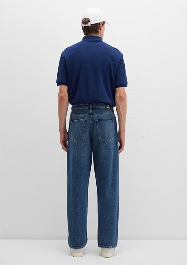 Mavi MITTE Street Puslu Indigo Mavisi Denim Erkek Kot Pantolon