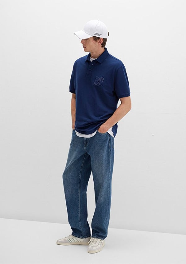 Mavi MITTE Street Puslu Indigo Mavisi Denim Erkek Kot Pantolon
