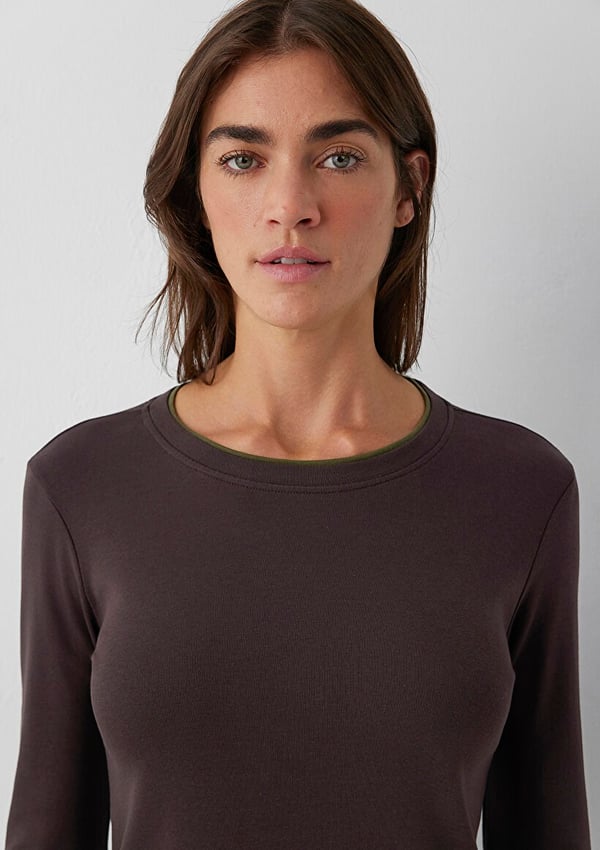 Mavi MODELLİ PENYE Black Coffee Kahverengi Kadın T-Shirt