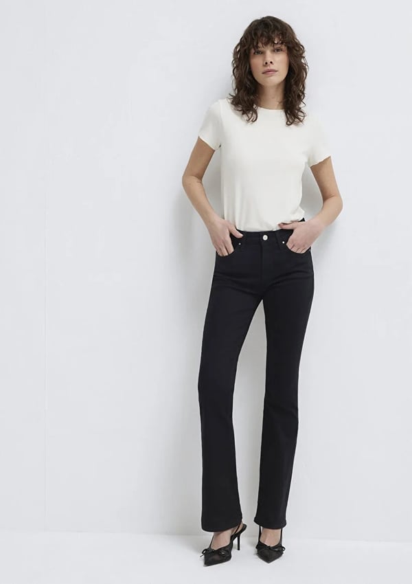 Mavi MOLLY Black Str Denim Kadın Kot Pantolon