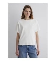 Mavi MV BASKiLi TİŞÖRT Hindistan Cevizi Beyaz Kadın T-Shirt