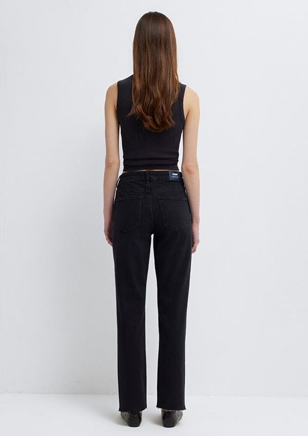 Mavi NEW YORK Smoke Classic Denim Siyah Kadın Kot Pantolon
