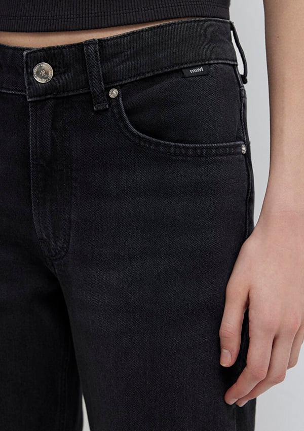Mavi NEW YORK Smoke Classic Denim Siyah Kadın Kot Pantolon