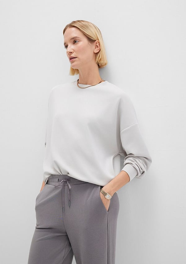 Mavi OVERSiZE SWEATSHiRT Acik Gri Gri Kadın Sweatshirt