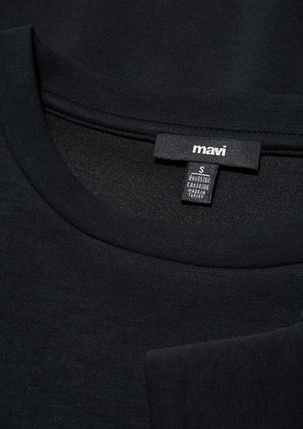 Mavi OVERSiZE SWEATSHiRT Siyah Siyah Kadın Sweatshirt
