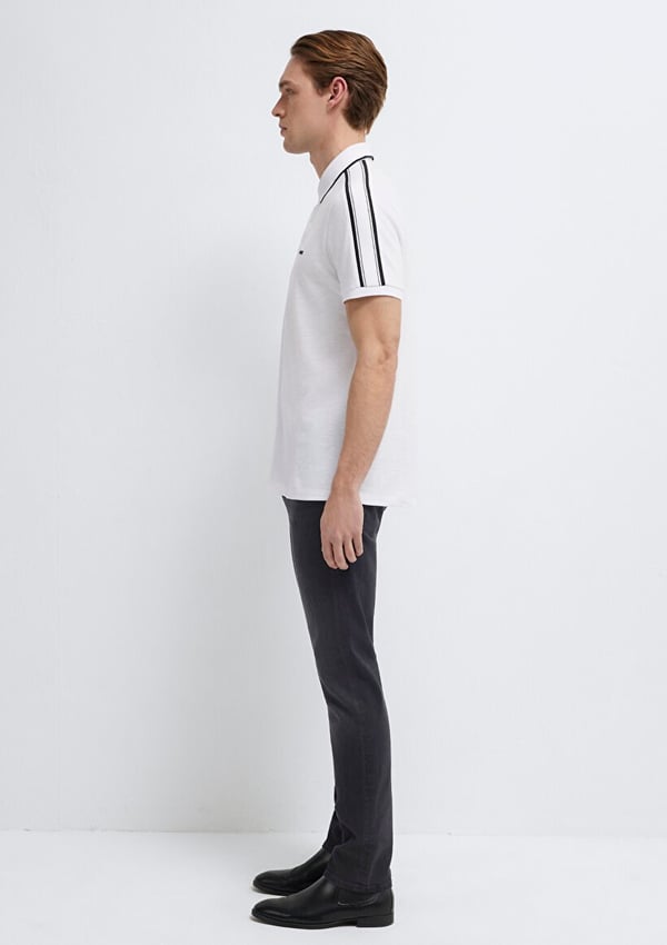 Mavi POLO TİŞÖRT Beyaz Beyaz Erkek T-Shirt