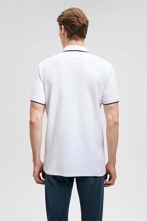 Mavi POLO TİŞÖRT Beyaz Beyaz Erkek T-Shirt