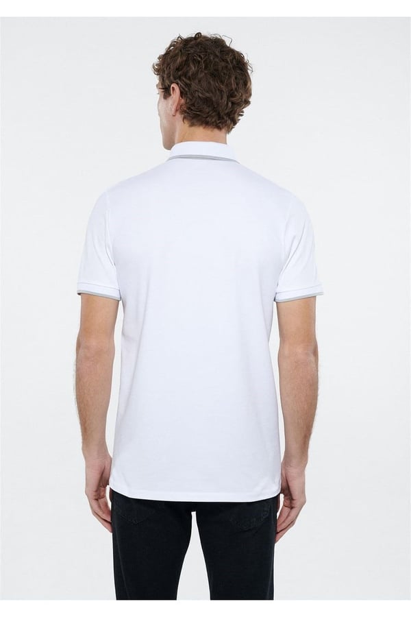 Mavi POLO TİŞÖRT Beyaz Beyaz Erkek T-Shirt