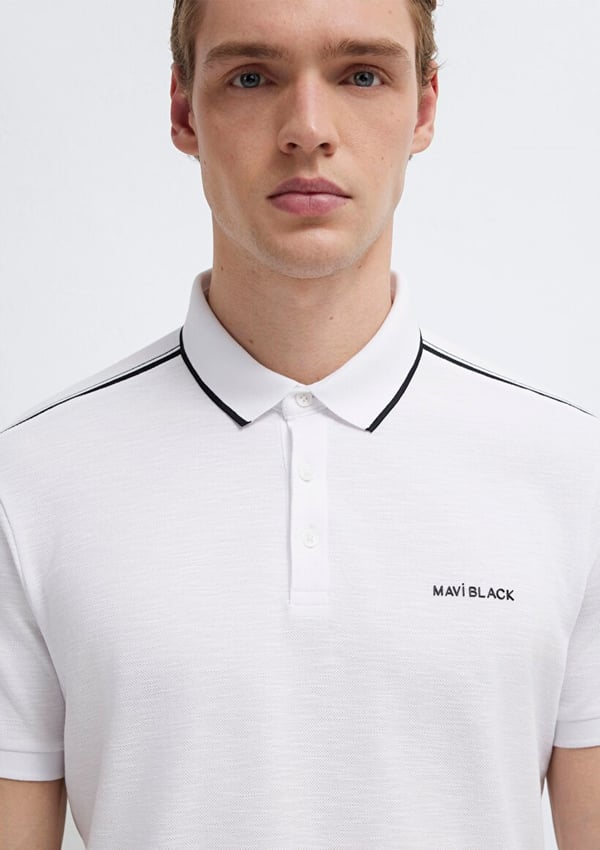 Mavi POLO TİŞÖRT Beyaz Beyaz Erkek T-Shirt