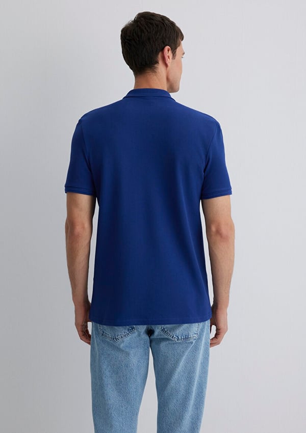 Mavi POLO TİŞÖRT Derin Lacivert Saks Erkek T-Shirt