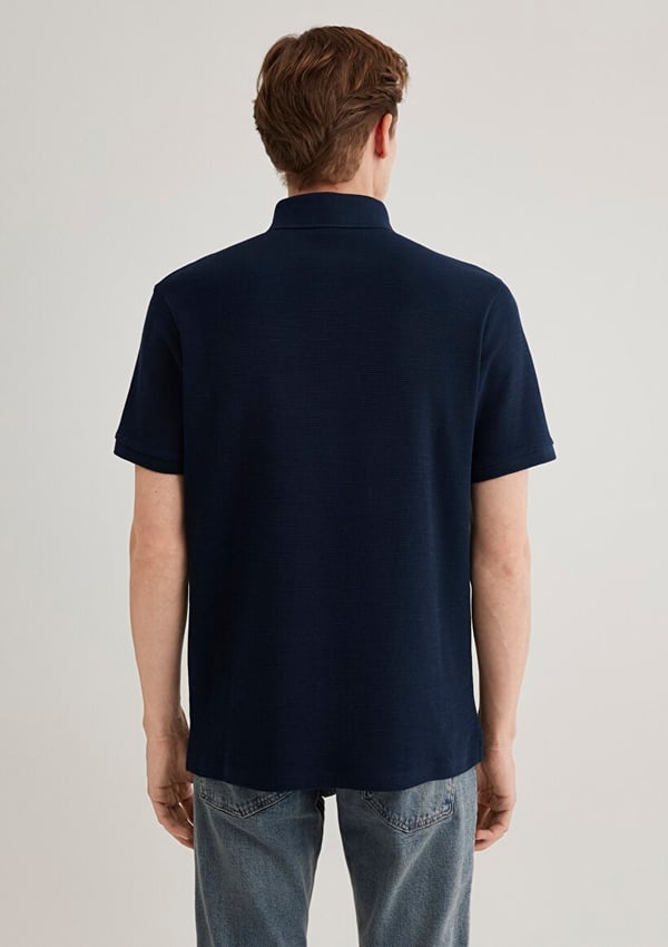 Mavi POLO TİŞÖRT Gece Lacivert Lacivert Erkek T-Shirt