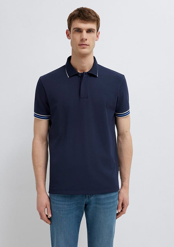 Mavi POLO TİŞÖRT Gece Lacivert Lacivert Erkek T-Shirt