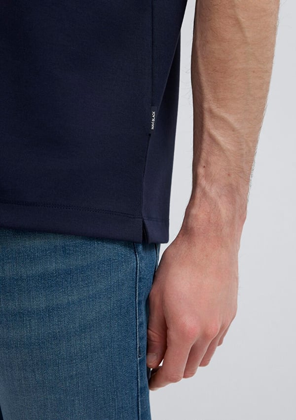 Mavi POLO TİŞÖRT Gece Lacivert Lacivert Erkek T-Shirt