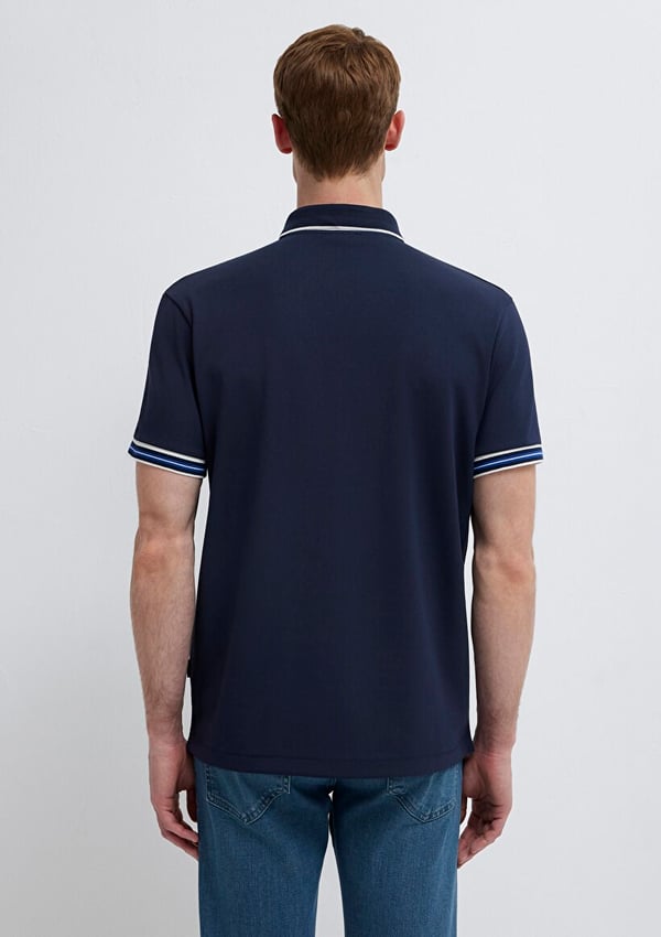 Mavi POLO TİŞÖRT Gece Lacivert Lacivert Erkek T-Shirt