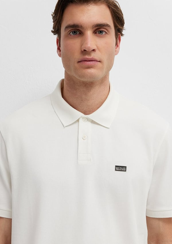 Mavi POLO TİŞÖRT Kırık Beyaz Kırık Beyaz Erkek T-Shirt