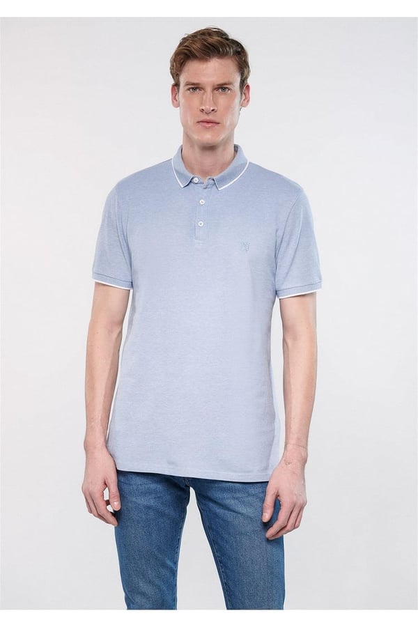 Mavi POLO TİŞÖRT Mineral YeSil Açık Mavi Erkek T-Shirt