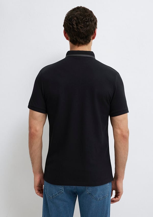 Mavi POLO TİŞÖRT Siyah Siyah Erkek T-Shirt