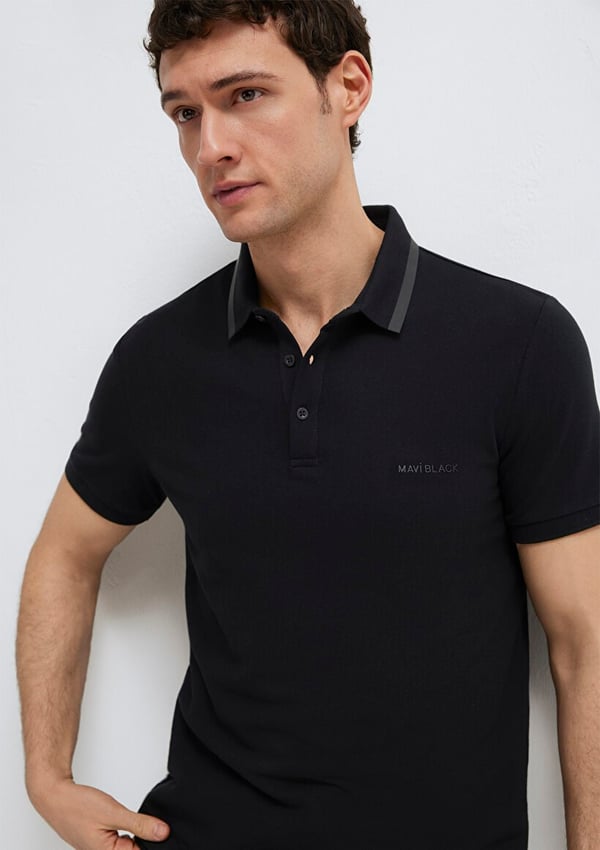 Mavi POLO TİŞÖRT Siyah Siyah Erkek T-Shirt