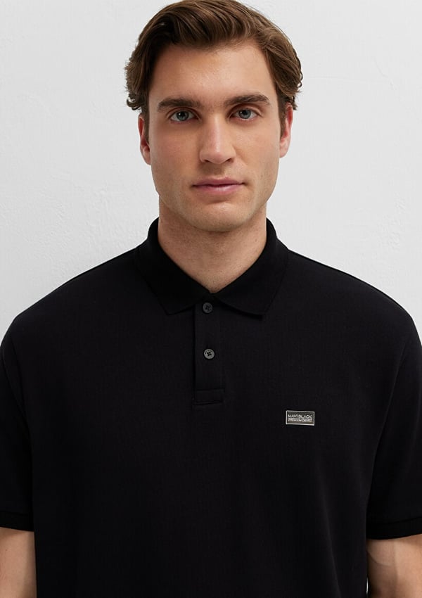 Mavi POLO TİŞÖRT Siyah Siyah Erkek T-Shirt