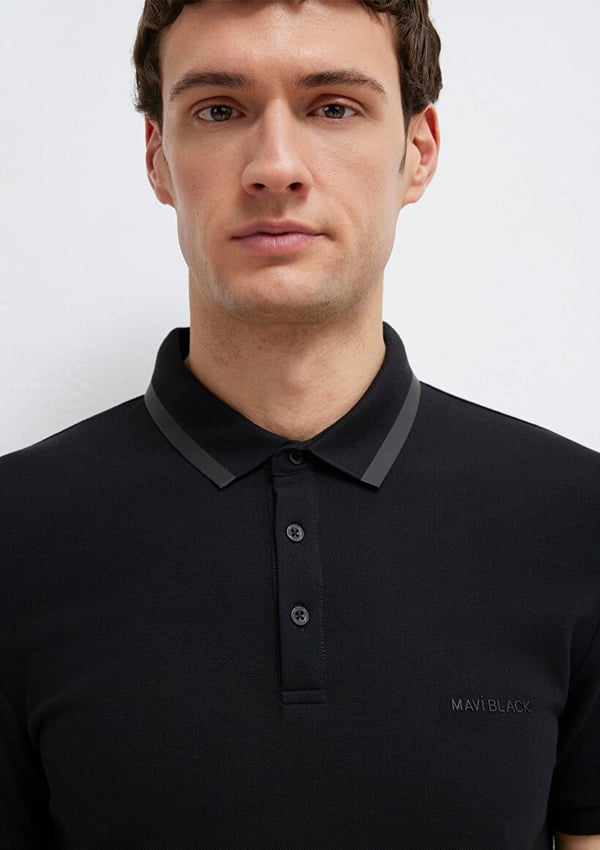 Mavi POLO TİŞÖRT Siyah Siyah Erkek T-Shirt