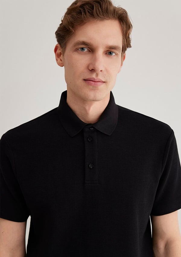 Mavi POLO TİŞÖRT Siyah Siyah Erkek T-Shirt