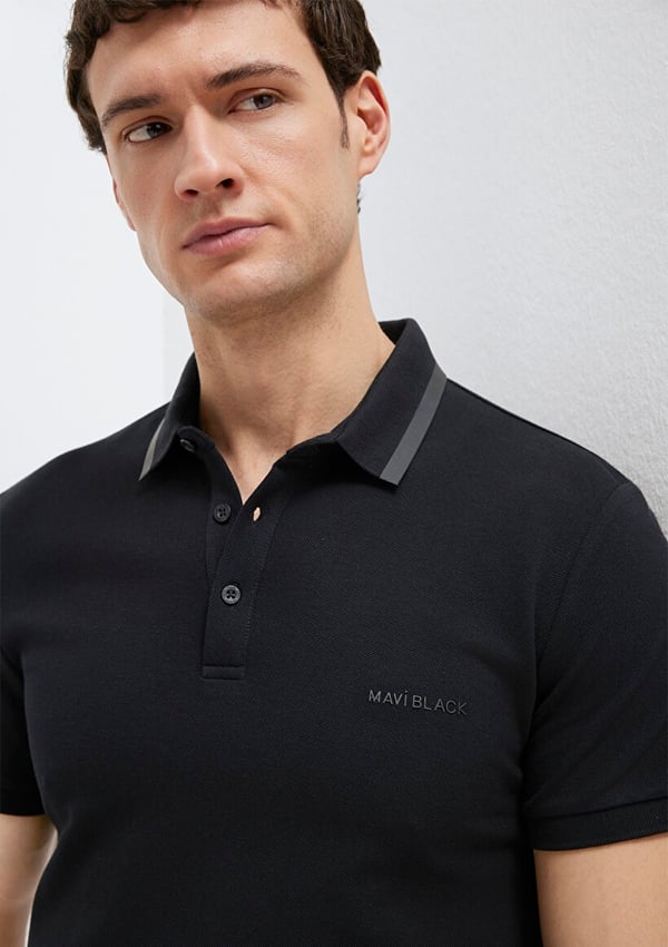 Mavi POLO TİŞÖRT Siyah Siyah Erkek T-Shirt