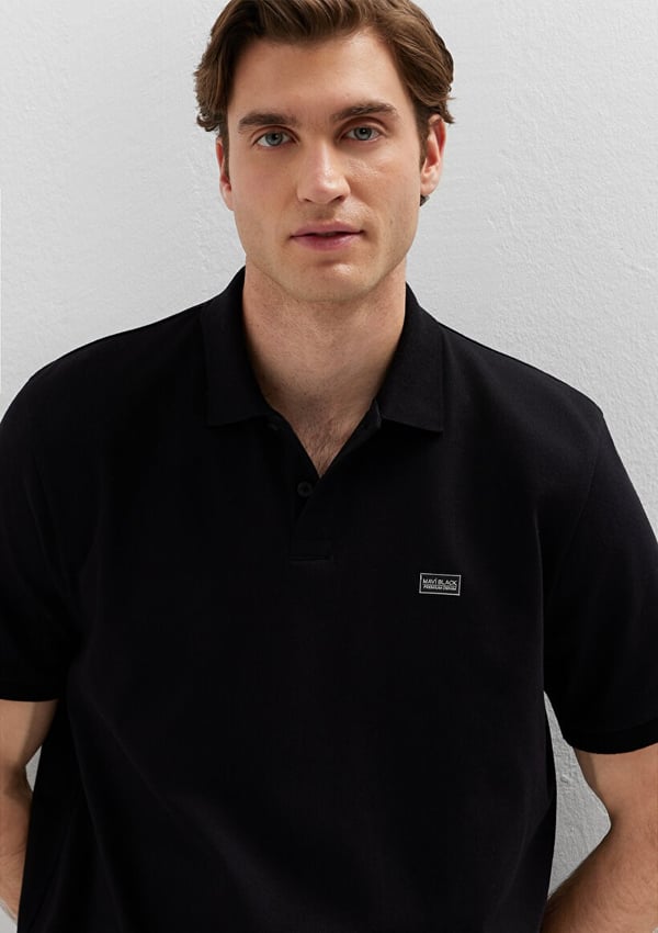 Mavi POLO TİŞÖRT Siyah Siyah Erkek T-Shirt