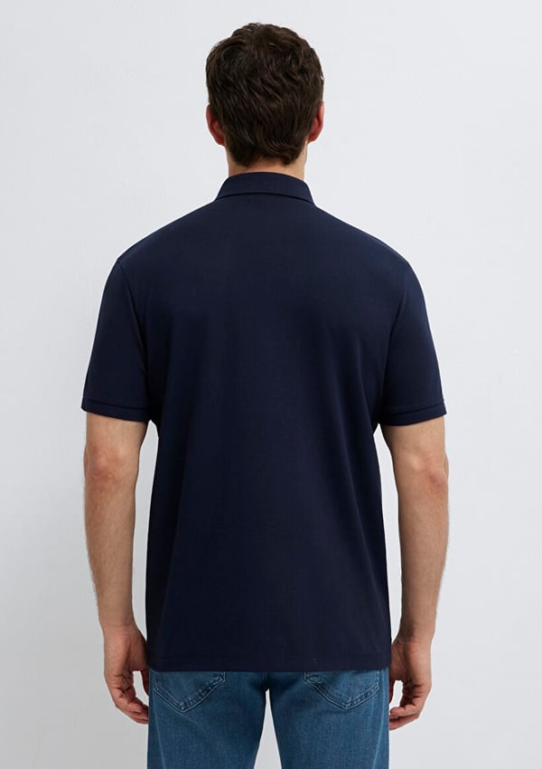 Mavi POLO TİŞÖRT Sky Captain Lacivert Erkek T-Shirt