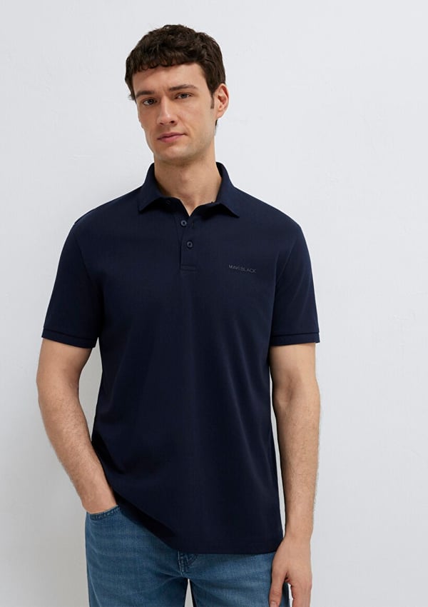 Mavi POLO TİŞÖRT Sky Captain Lacivert Erkek T-Shirt