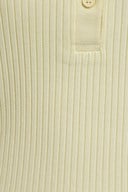 Mavi POLO YAKA PENYE Pastel Yellow Sarı Kadın T-Shirt