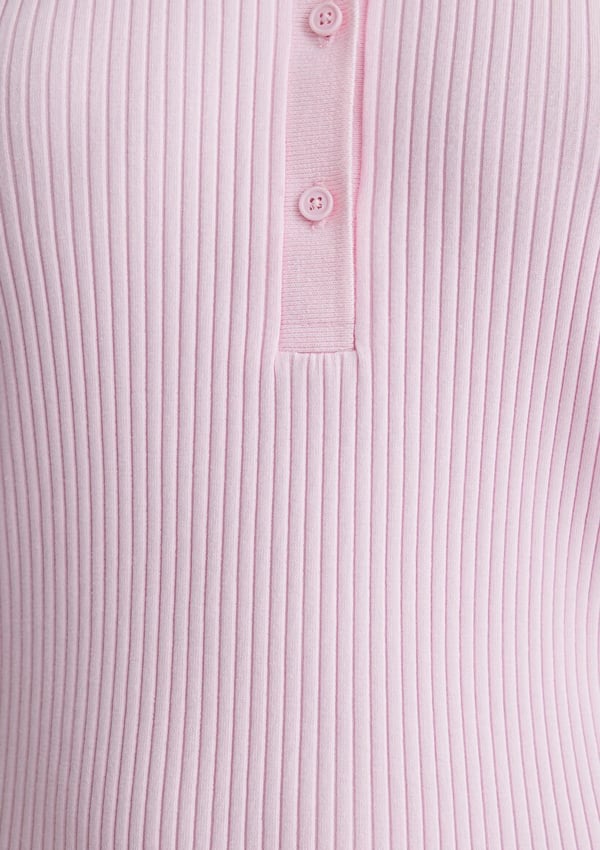 Mavi POLO YAKA PENYE Pink Lady Pembe Kadın T-Shirt