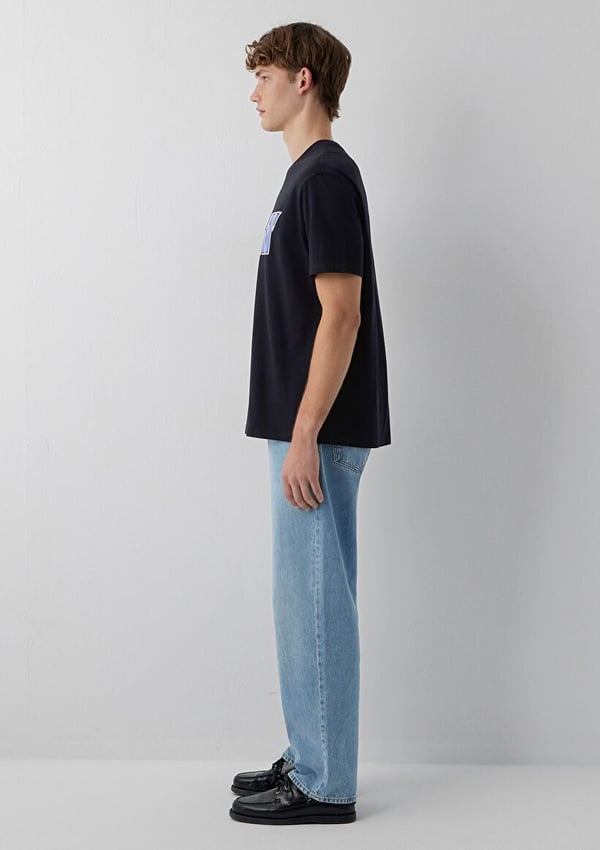 Mavi PRO LOGO TİŞÖRT Siyah Siyah Erkek T-Shirt