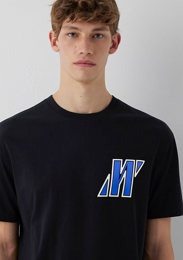 Mavi PRO LOGO TİŞÖRT Siyah Siyah Erkek T-Shirt