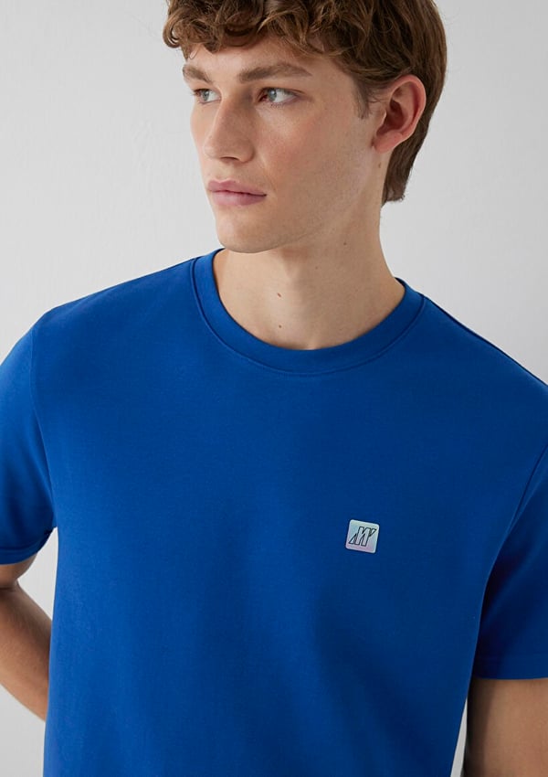Mavi PRO TİŞÖRT Saks Mavi Lacivert Erkek T-Shirt