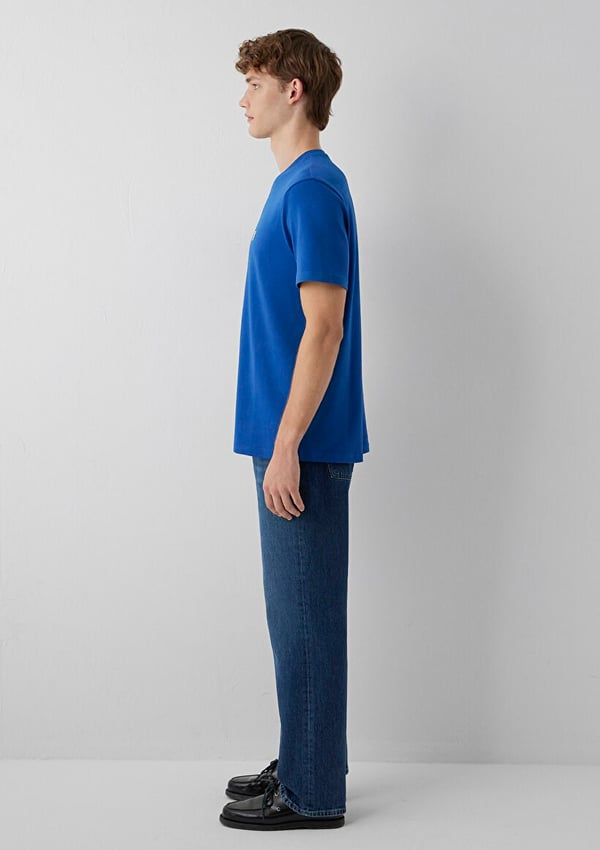 Mavi PRO TİŞÖRT Saks Mavi Lacivert Erkek T-Shirt