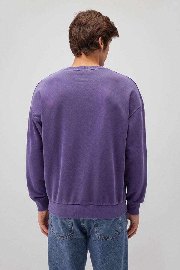 Mavi RiCK AND MORTY SWEATSHiRT MUrdUm Mürdüm Erkek Sweatshirt