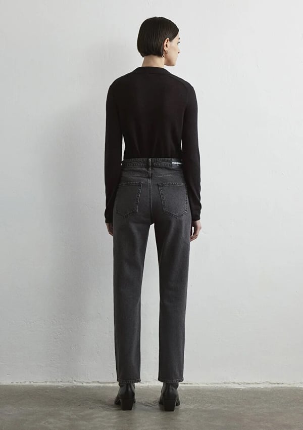 Mavi ROCKSTAR Dark Smoke icon Denim Denim Kadın Kot Pantolon