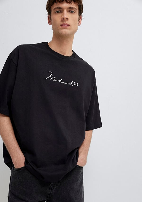 Mavi ROPE A DOPE TİŞÖRT Siyah Siyah Erkek T-Shirt