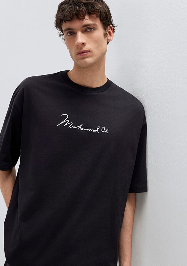 Mavi ROPE A DOPE TİŞÖRT Siyah Siyah Erkek T-Shirt