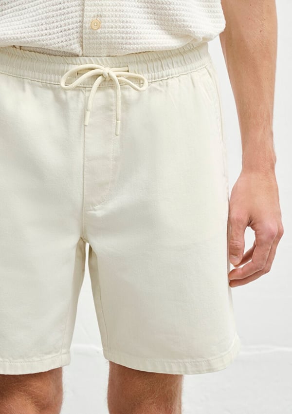Mavi SAMOS Off White Denim Kırık Beyaz Erkek Şort